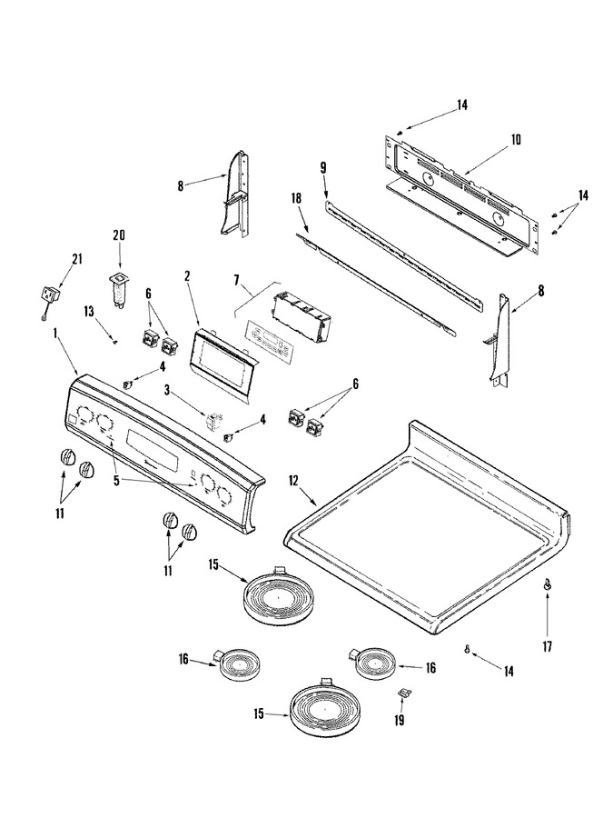Diagram for CER3725ACW