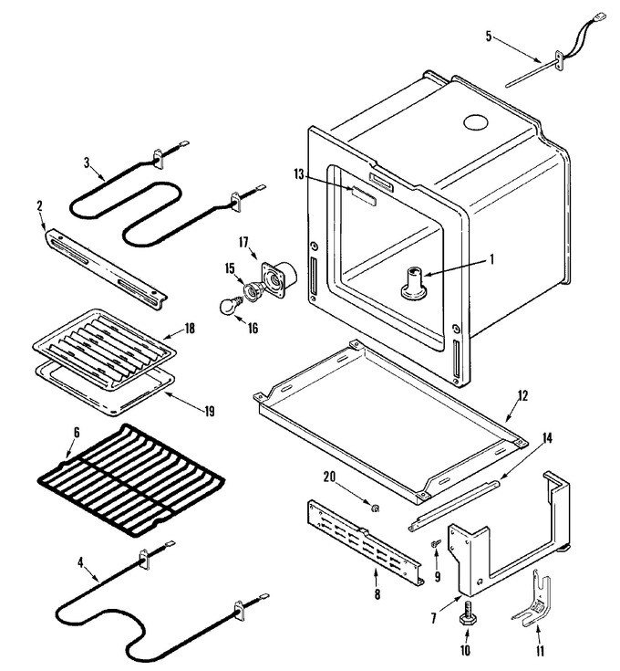 Diagram for CER4351AGW