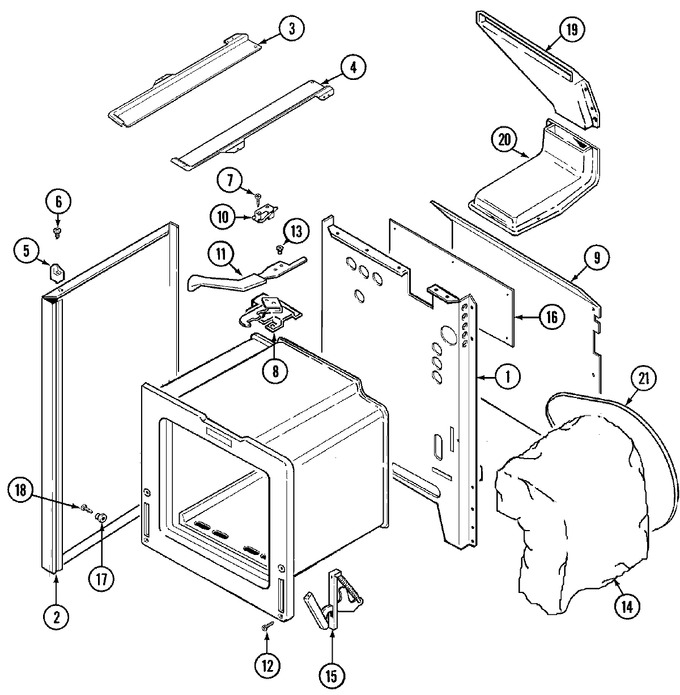 Diagram for DCF3305BK