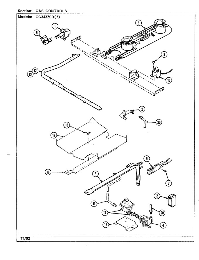 Diagram for CG3432SRA