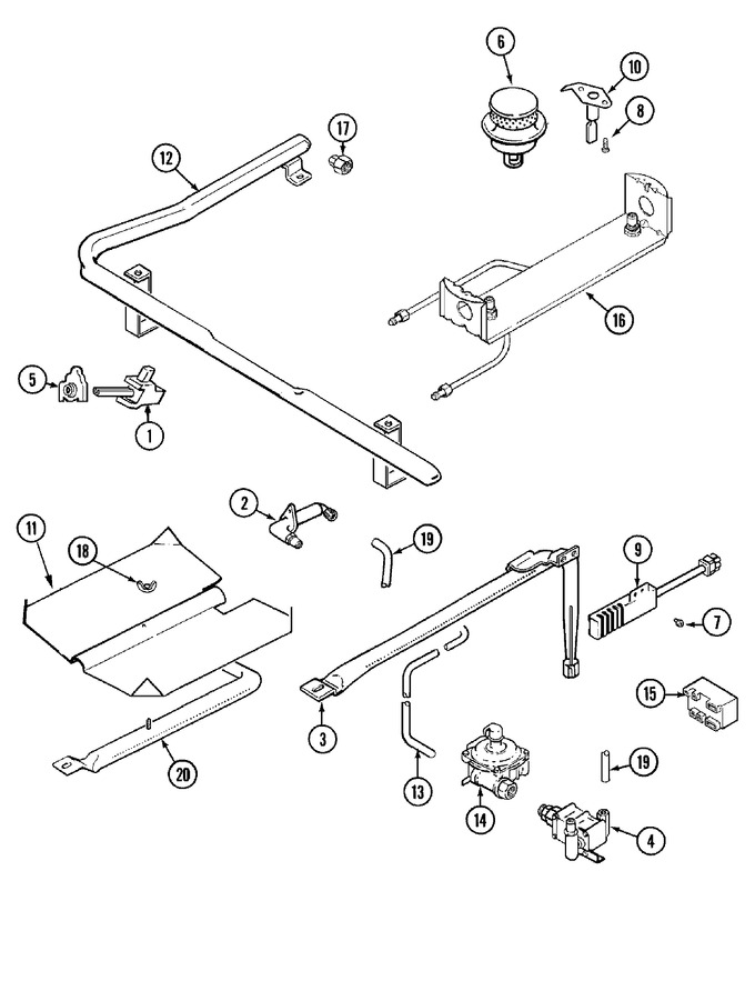 Diagram for DCF3305BK