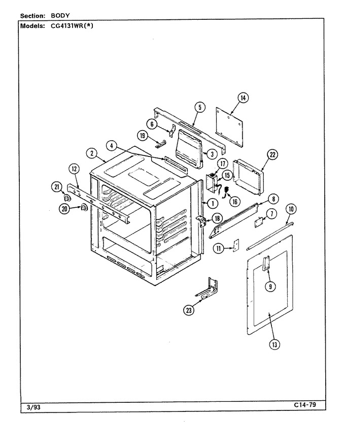 Diagram for CG4131WRA