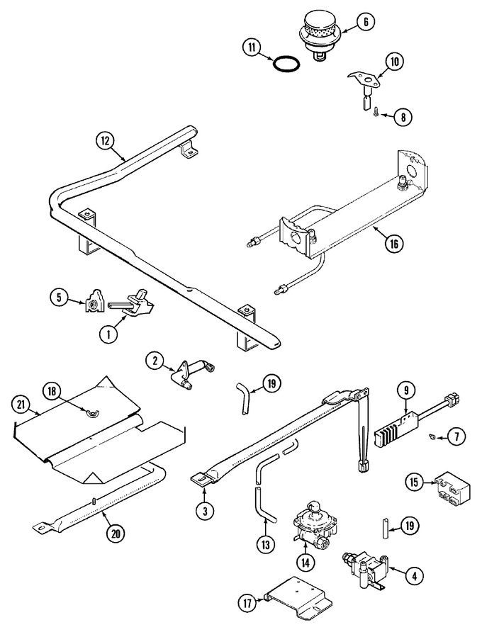 Diagram for CRGA800AAW