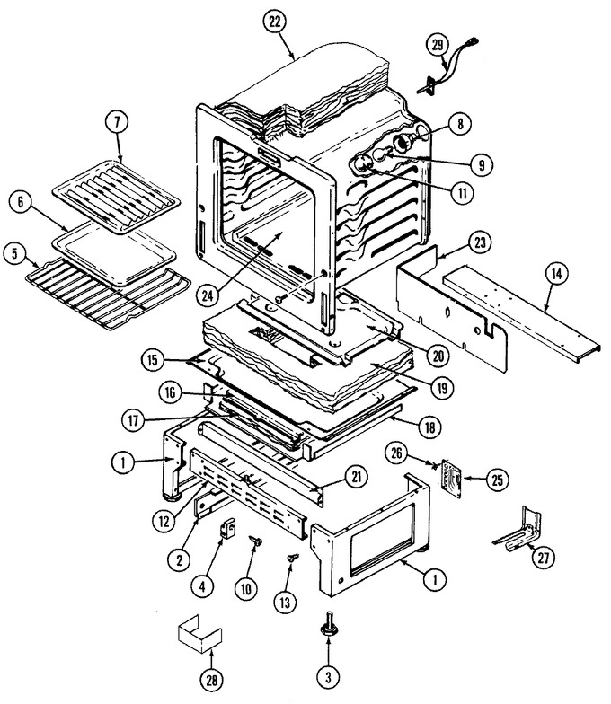 Diagram for CHG9800AAB