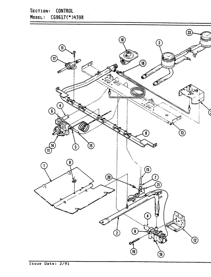 Diagram for CG9617A439R