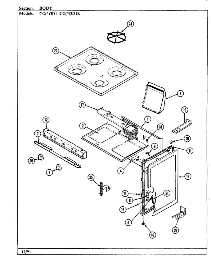 Diagram for CGA3D1K