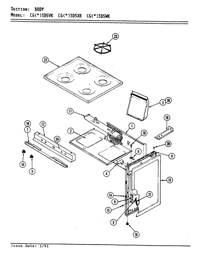 Diagram for CGA3D5WK