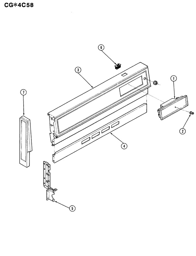 Diagram for CGW4C58CZKW