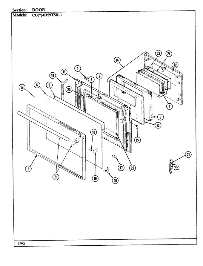 Diagram for CGW4D59TSK-1