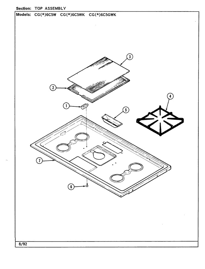Diagram for CGW6C5GWK