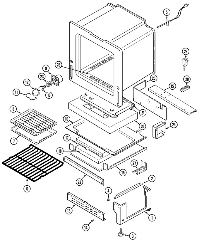 Diagram for CGR3740ADW