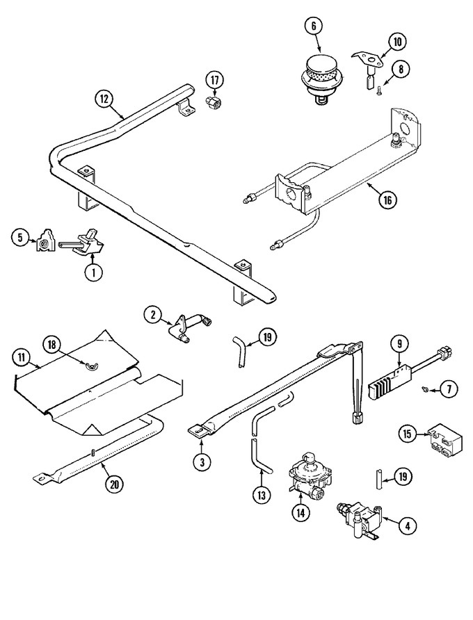 Diagram for CGR3760BDB