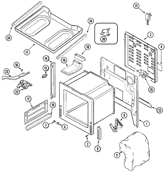 Diagram for CGS3760ADW