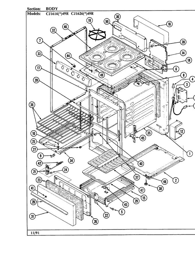 Diagram for CJ1626A49R