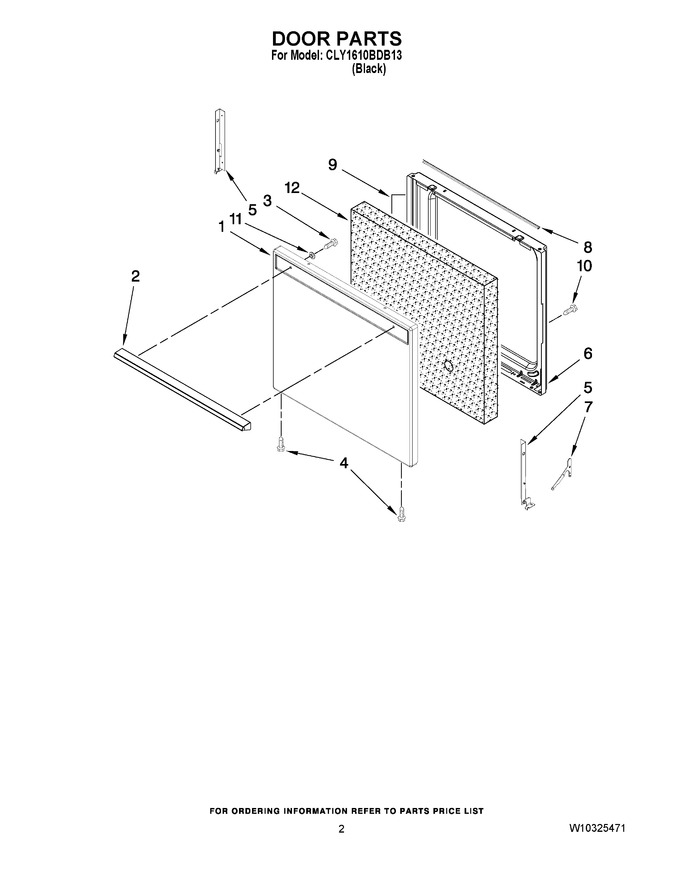 Diagram for CLY1610BDB13