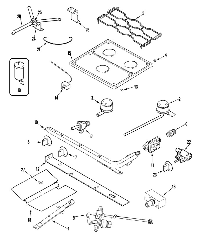 Diagram for CLY2260BDW