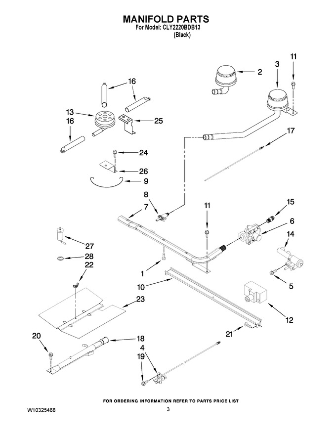 Diagram for CLY2220BDB13