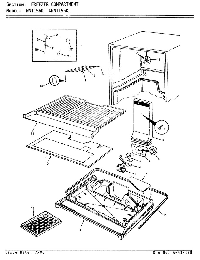 Diagram for CNNT156KH (BOM: AF13B)