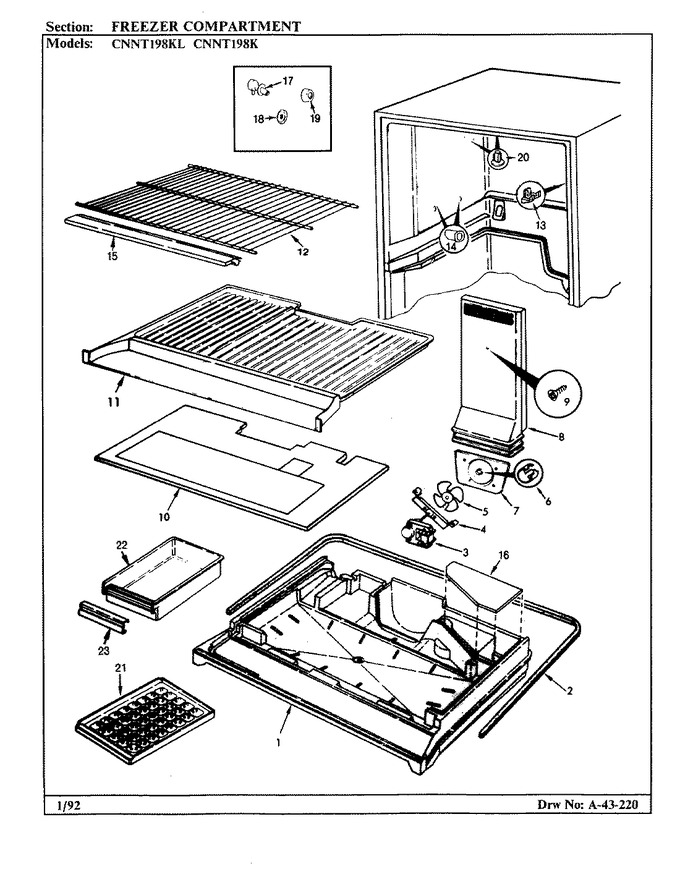 Diagram for CNNT198K (BOM: BF51B)