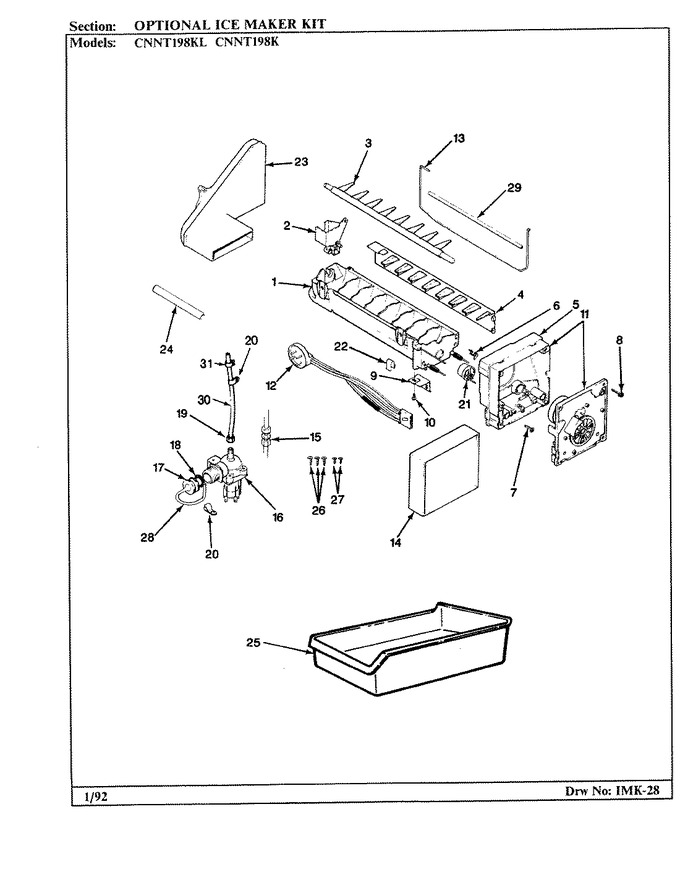 Diagram for CNNT198K (BOM: BF51B)