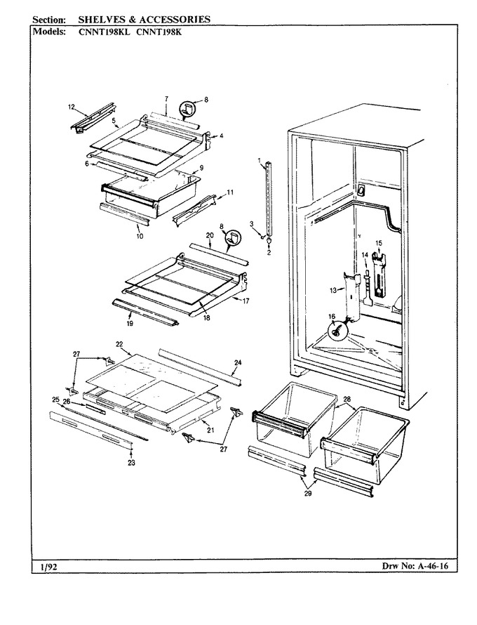 Diagram for CNNT198K (BOM: BF51B)