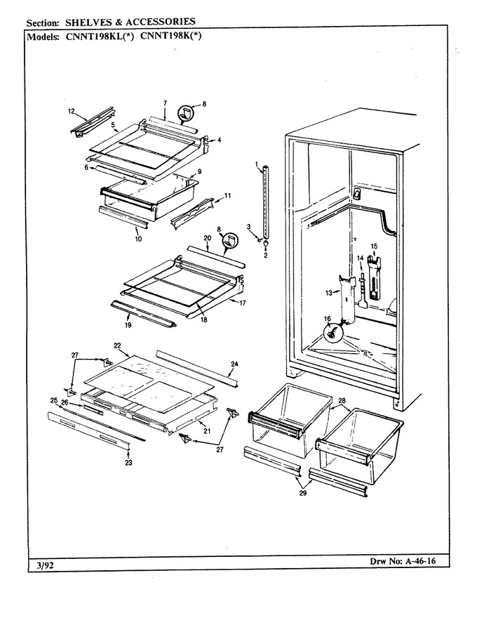 Diagram for CNNT198KL (BOM: CF67A)