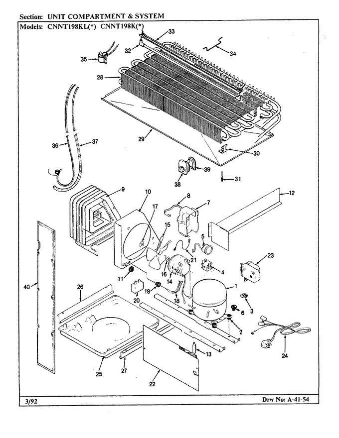 Diagram for CNNT198KL (BOM: CF67A)