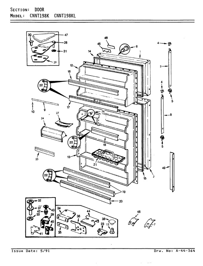 Diagram for CNNT198KLA (BOM: AF52A)