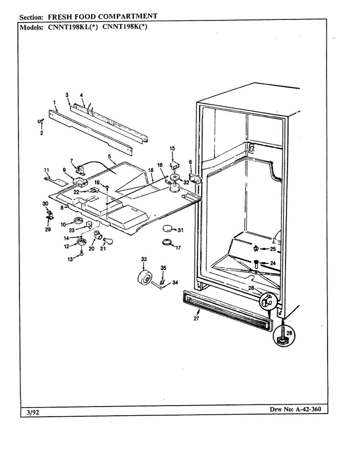 Diagram for CNNT198KA (BOM: CF66A)