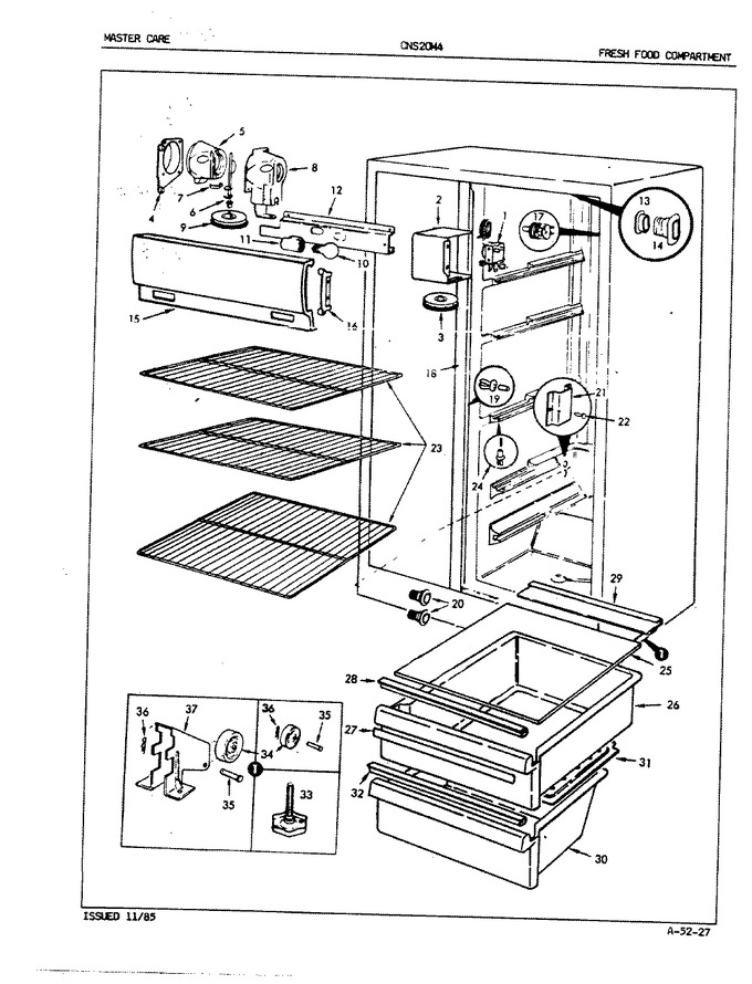 Diagram for CNS20M4A (BOM: 5M61B)