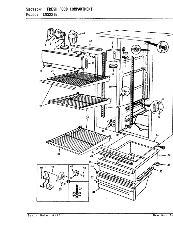 Diagram for CNS22T6A (BOM: 8L06A)