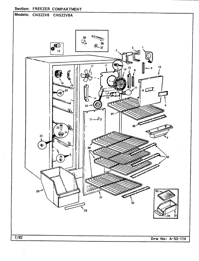 Diagram for CNS22V8A (BOM: BR17B)