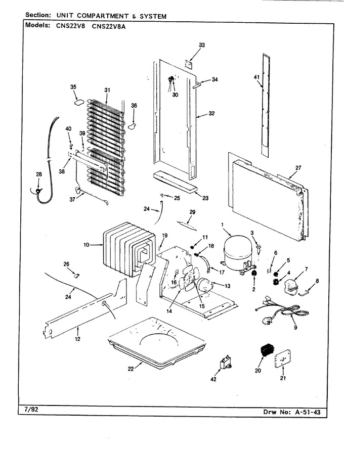 Diagram for CNS22V8 (BOM: BR16A)