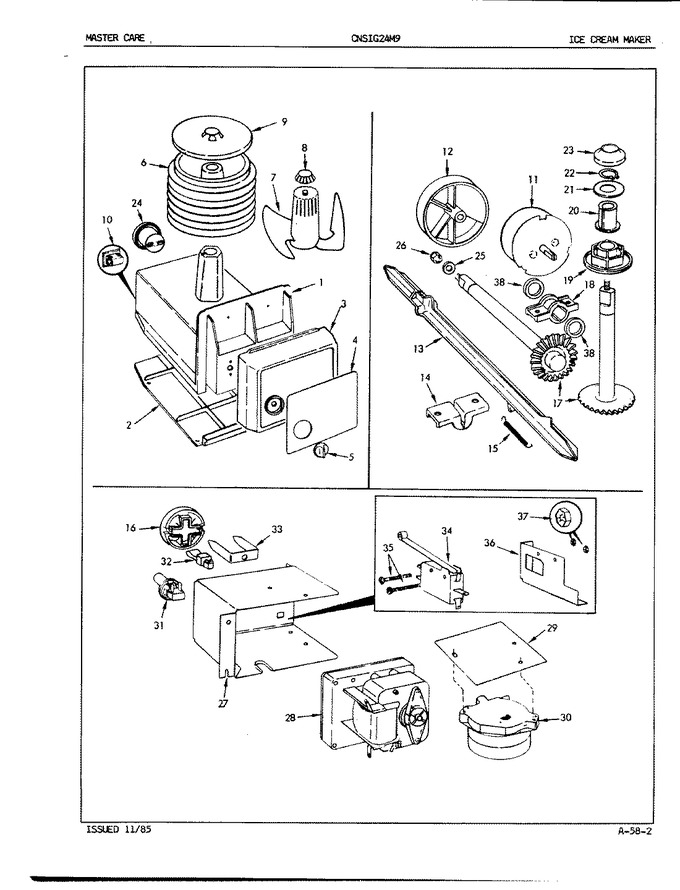 Diagram for CNSIG24M9A (BOM: 5M65A)