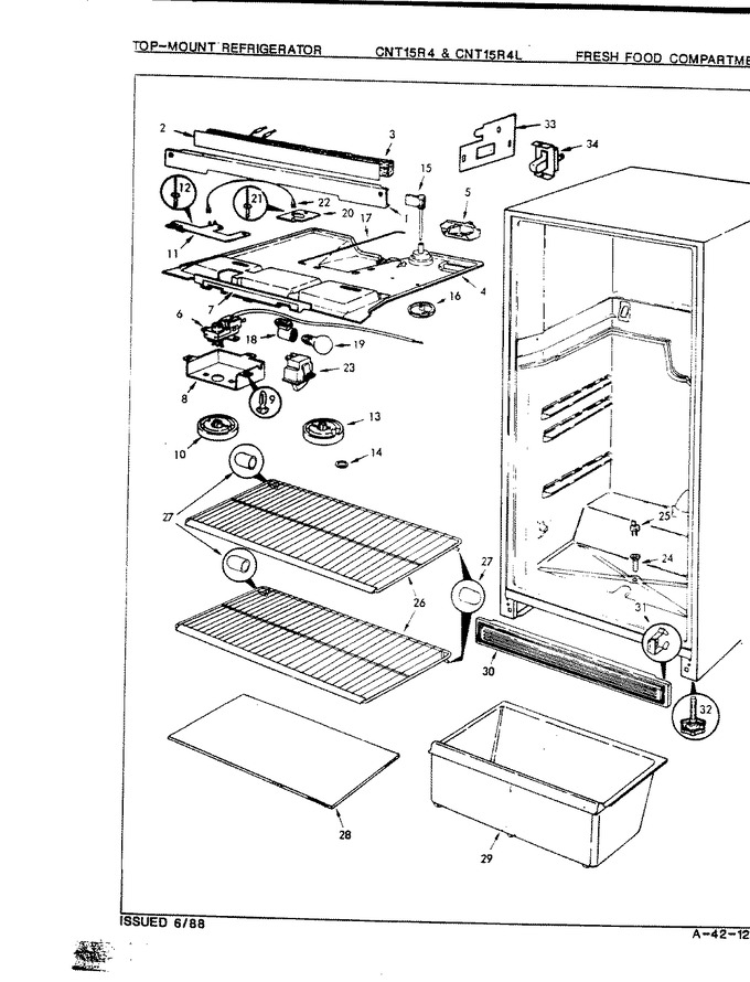 Diagram for CNT15R4LA (BOM: 8A49B)