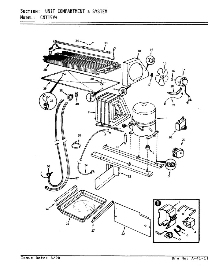 Diagram for CNT15V4A (BOM: AC11B)