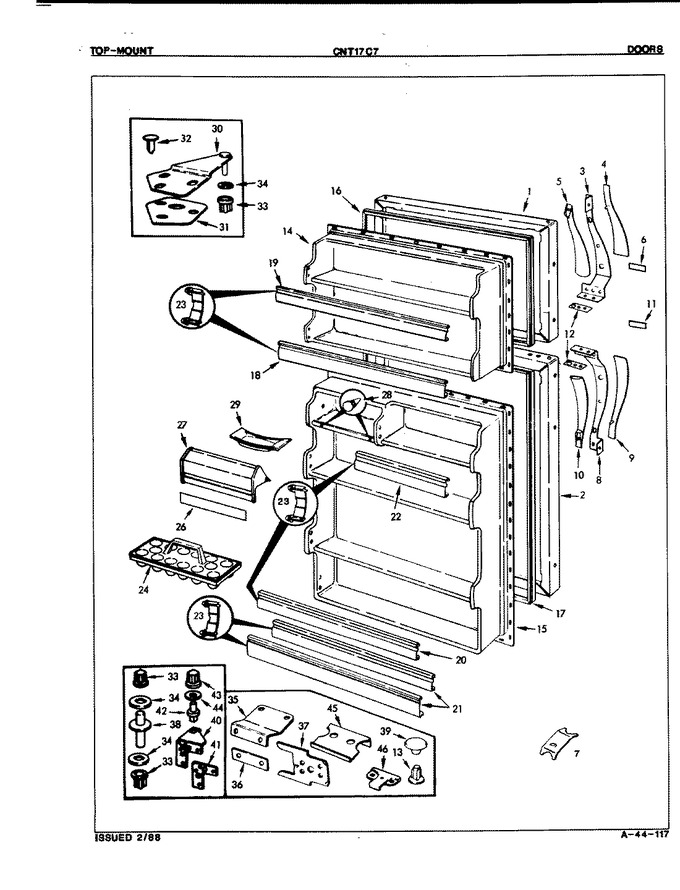 Diagram for CNT17C7A (BOM: 7A75A)