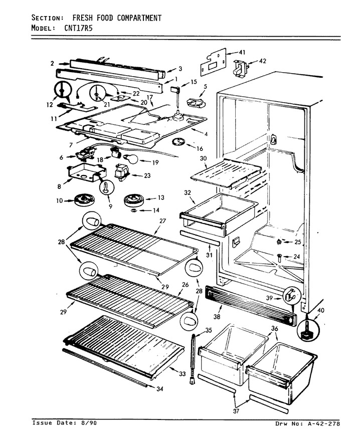 Diagram for CNT17R5A (BOM: 7A76A)