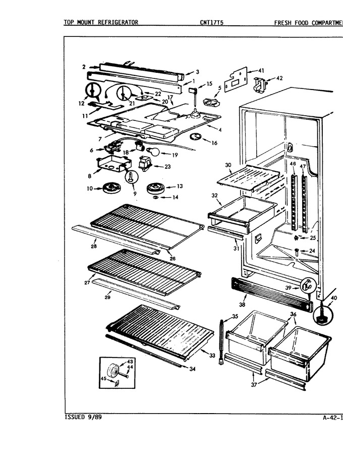 Diagram for CNT17T5A (BOM: 8A14A)