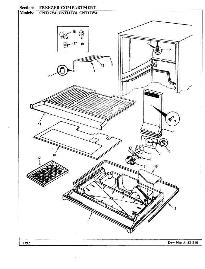 Diagram for CNT17W4 (BOM: BC33C)