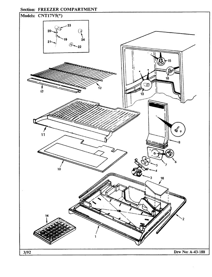 Diagram for CNT17V5 (BOM: AC37A)