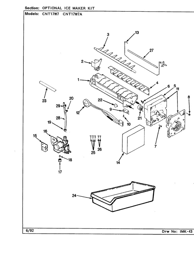 Diagram for CNT17W7A (BOM: CC37A)