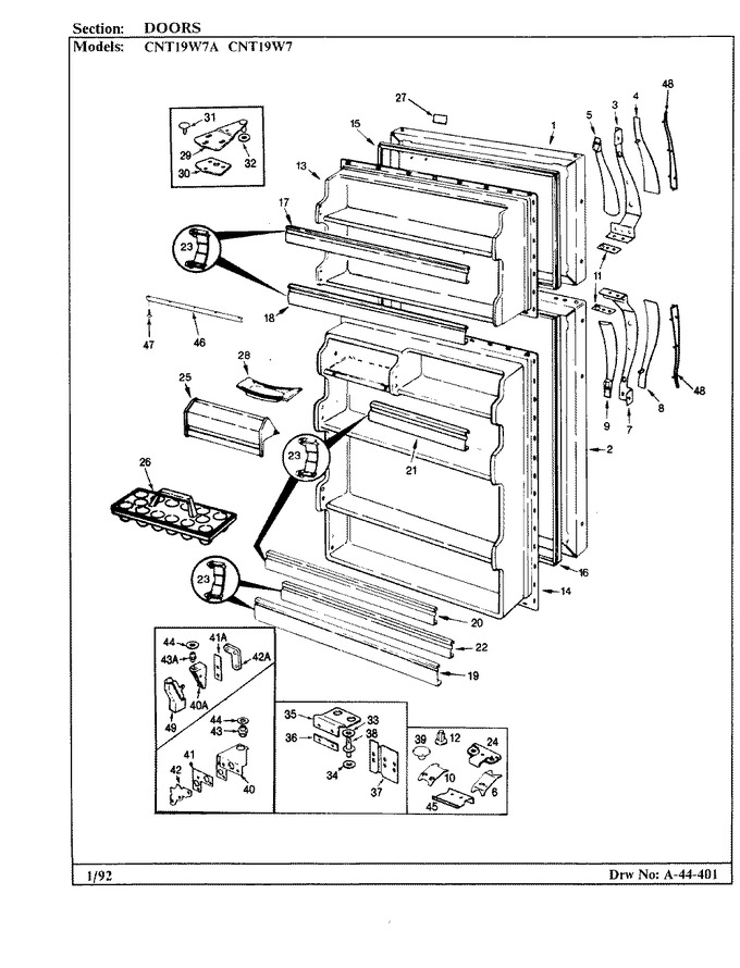 Diagram for CNT19W7A (BOM: BC56A)