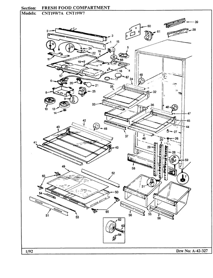 Diagram for CNT19W7A (BOM: BC56A)