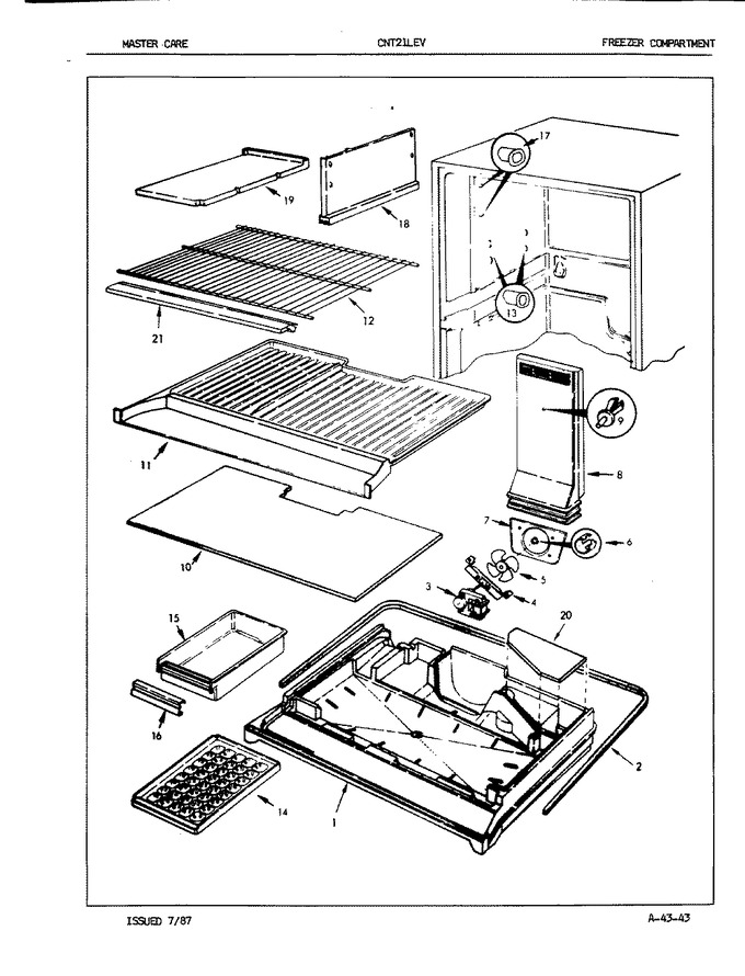 Diagram for CNT21LEVH (BOM: 5A46A)