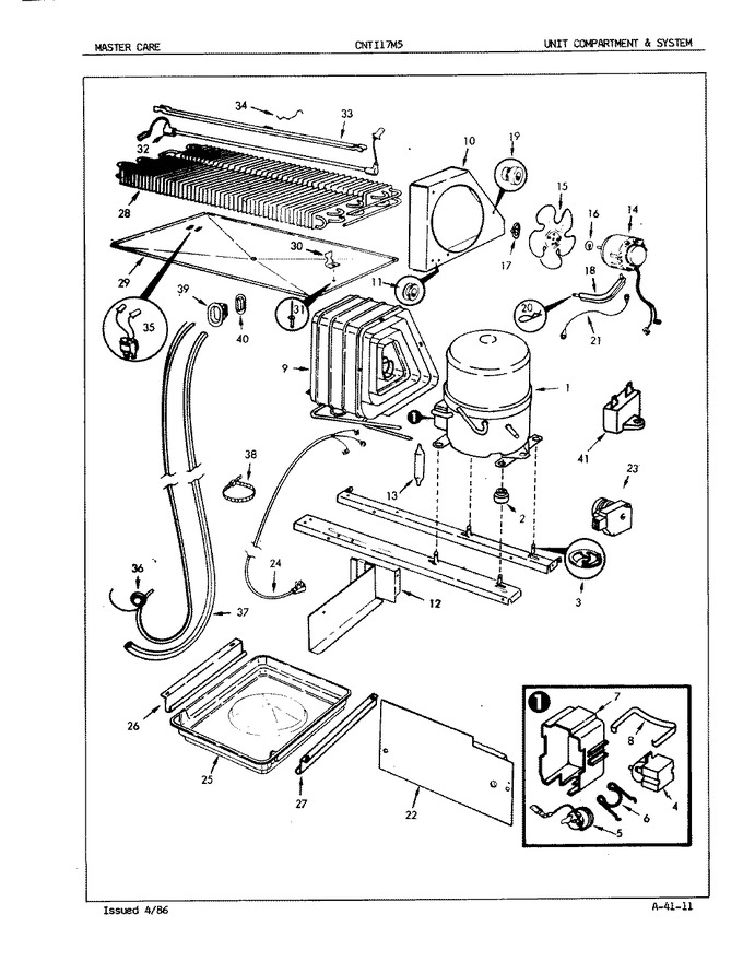 Diagram for CNTI17M5H (BOM: 5D70A)