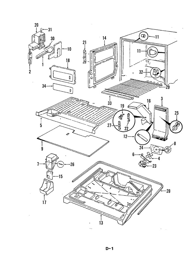 Diagram for RB22EN-3AIL (BOM: 5B58B)