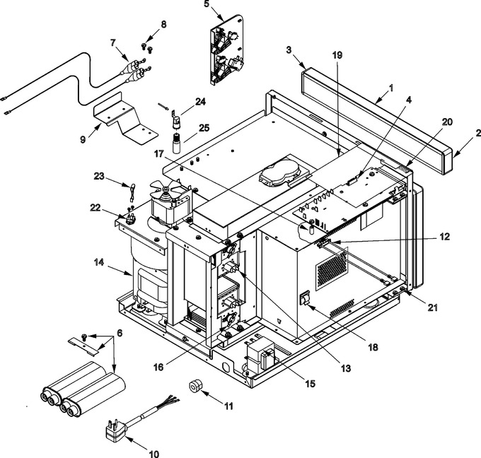 Diagram for HDC18 (BOM P1330504M)