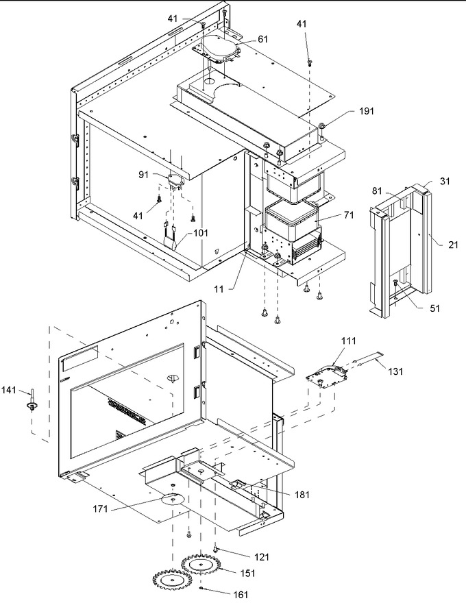 Diagram for CRC21T2RL (BOM: P1323017M)