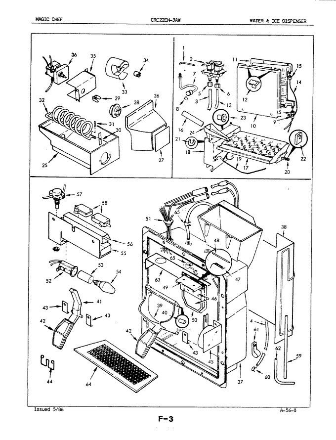 Diagram for CRC22EN-3AW (BOM: 5M79B)